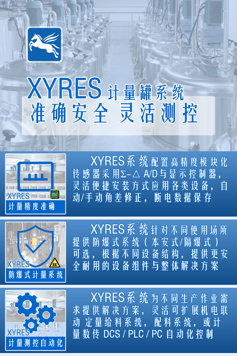 XYRES電子計量罐系統(tǒng)應用與行業(yè)方案